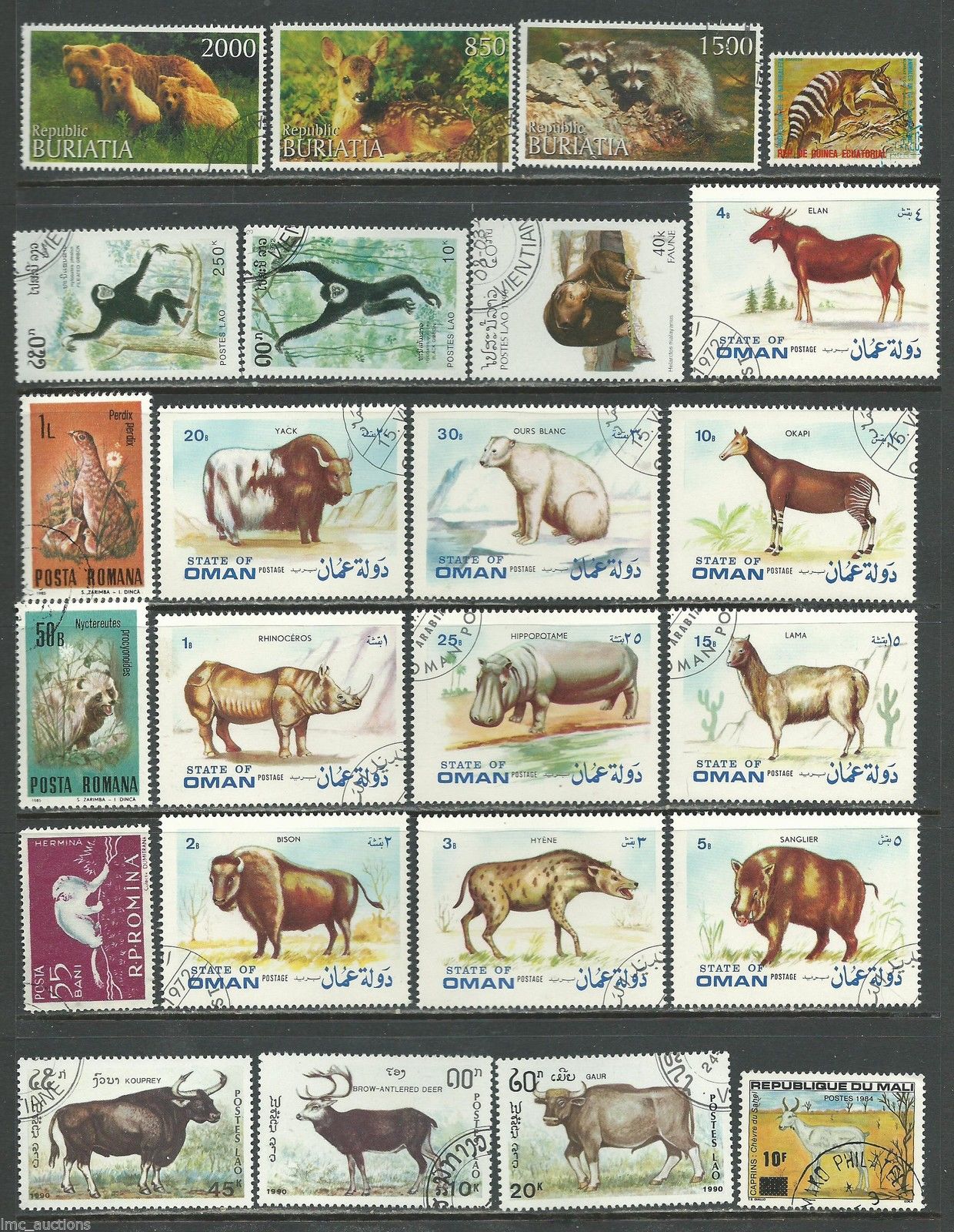 Animals On Stamps | See Our Postage Stamp Zoo and Learn About Collecting  Stamps that Contain Images of Animals